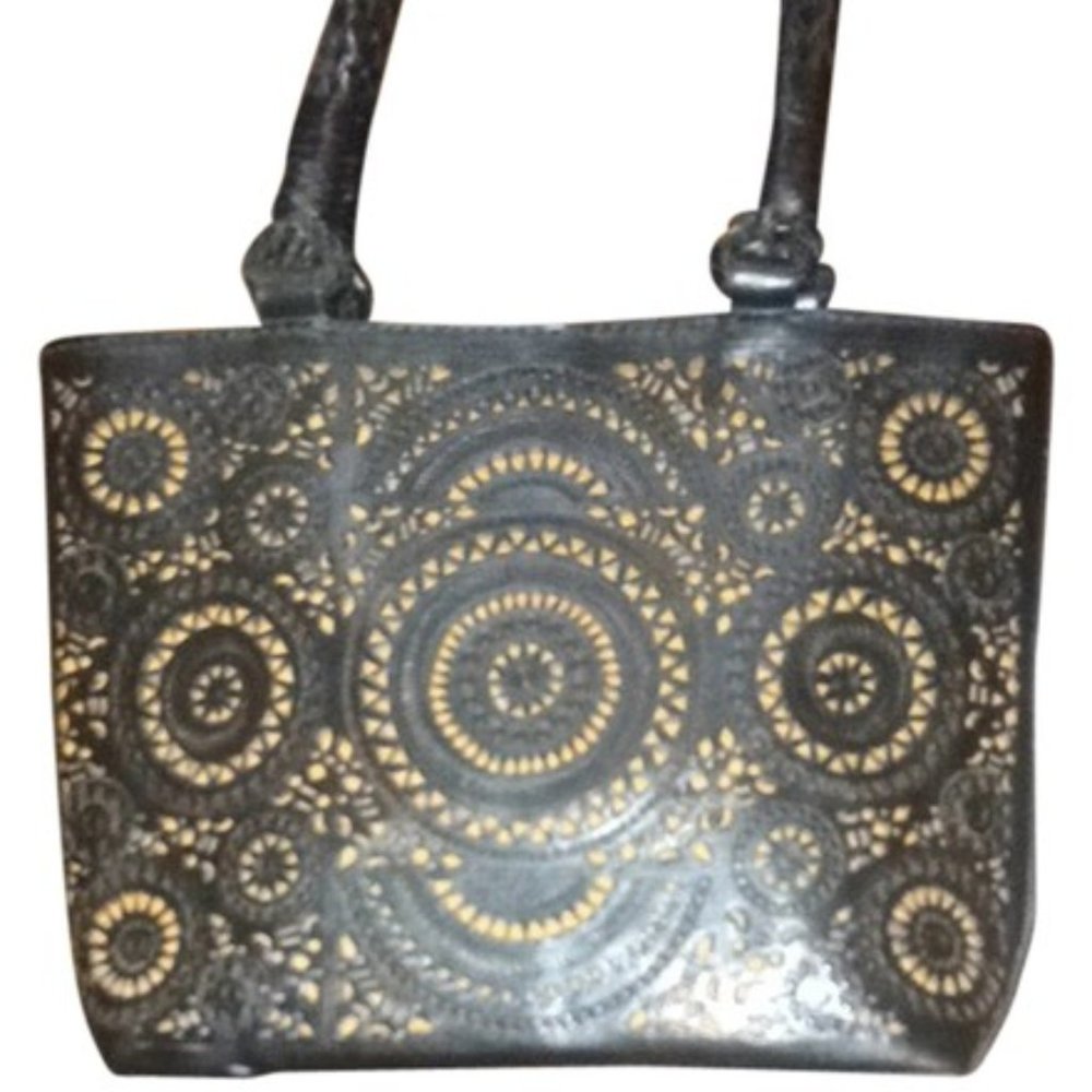 Black leather Inge Sport bag